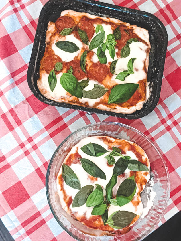 pizza fara drojdie